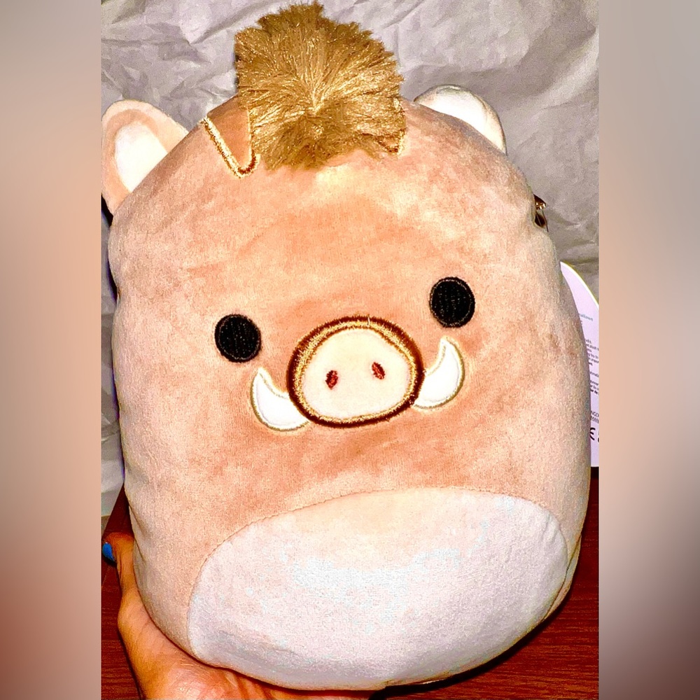 Squishmallow Warren the Boar 7.5” NWT